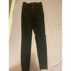 High wasted Zara Jeans.